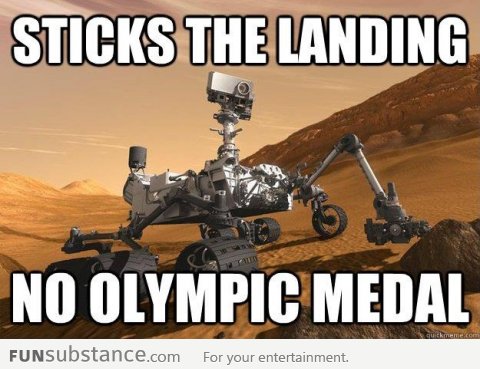 No Olympic medal for curiosity