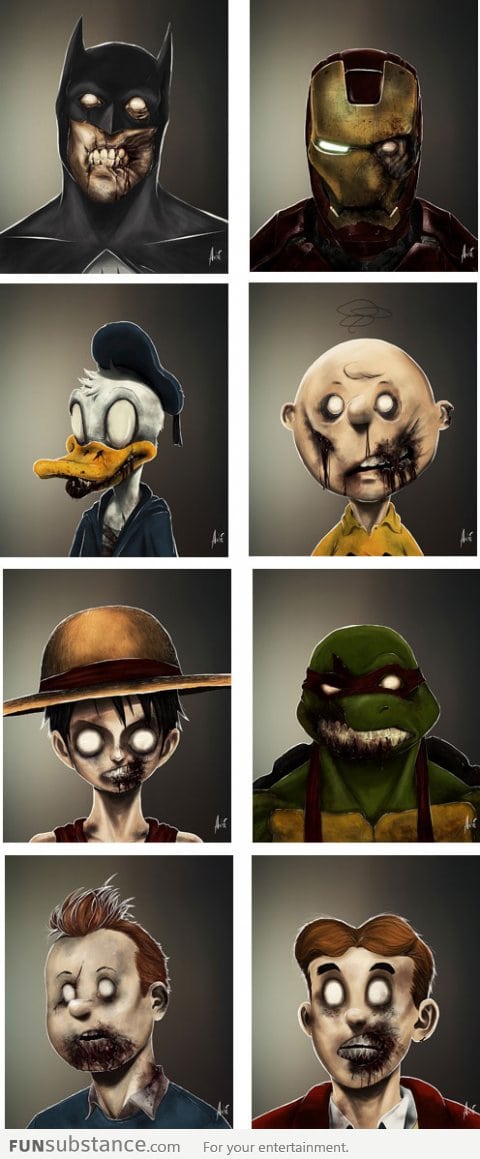 Zombie characters