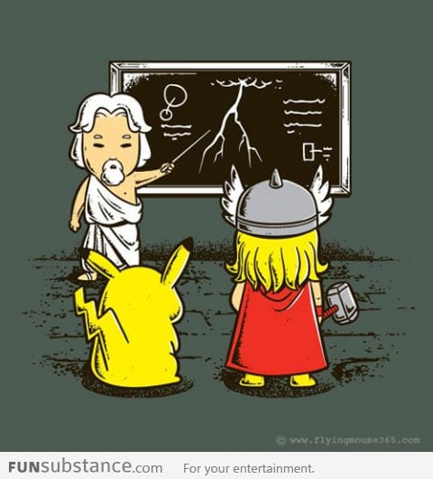 Lightning Lessons for Thor & Pikachu