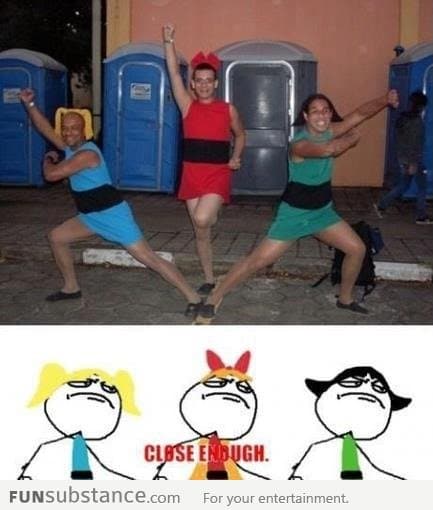 The Powerpuff girls ... meh.. close enough