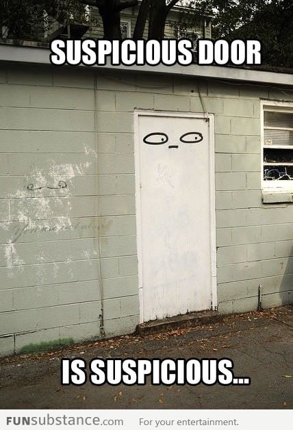 Suspicious door