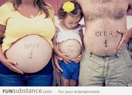 Cute Family Portrait