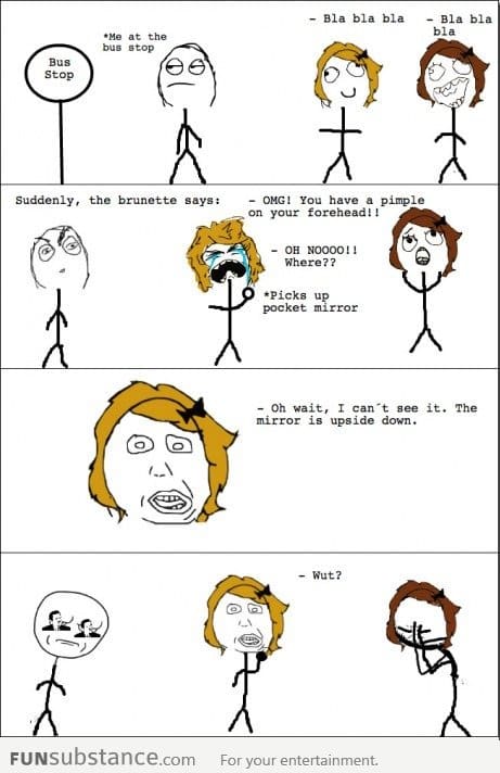 She actually said that!