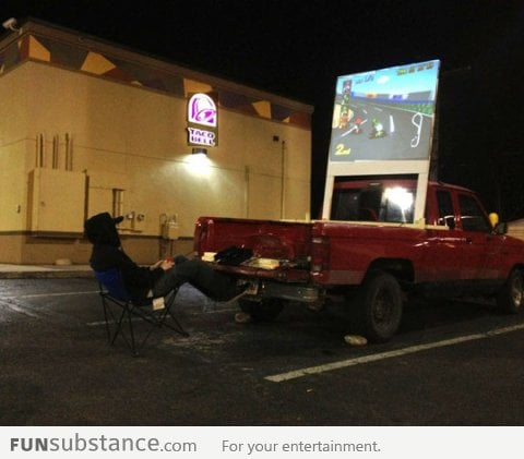 Just playing some Mario Kart