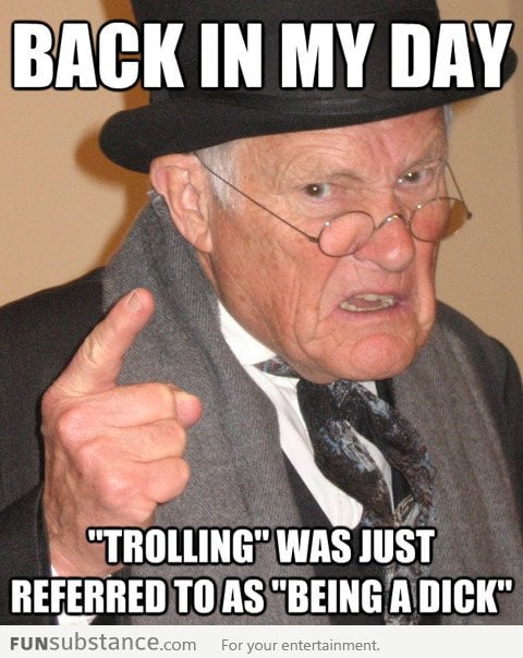 Back in the old days