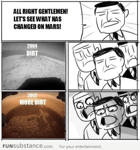 Astonishing! It's Still Just Dirt!