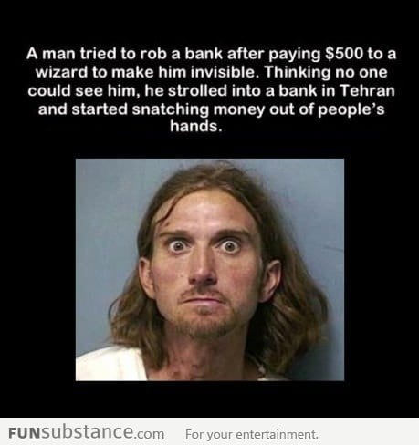 Crazed Robber