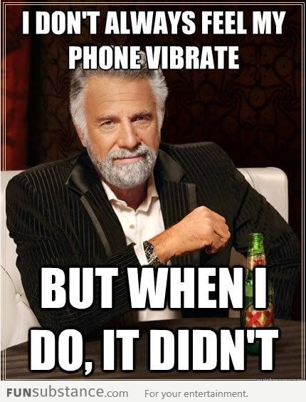 Mobile Phone Vibration Blues