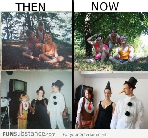 Then and Now