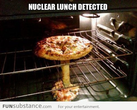 Nuclear lunch detected