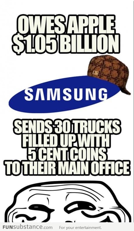 Troll Level: Samsung!
