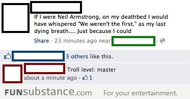 Troll Level: Armstrong