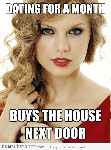 Overly attached Taylor Swift