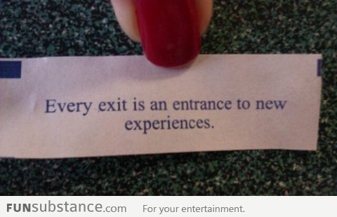 The Fortune Cookie Which Opened My Mind