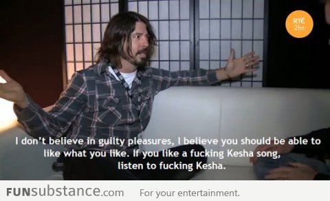 Dave Grohl tells it like it is