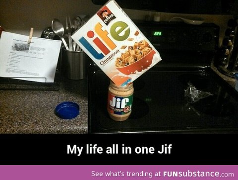 My life in one jif