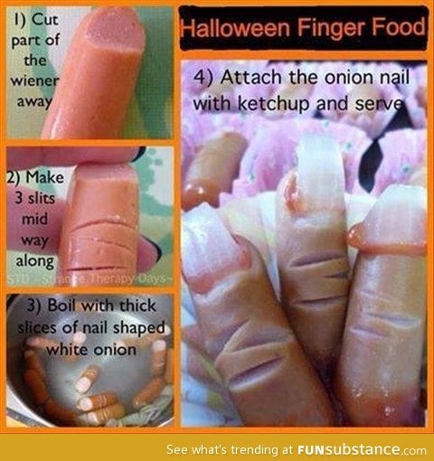 Halloween Finger Food... Literally