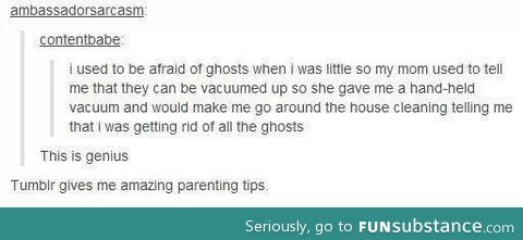 How to get rid of ghosts