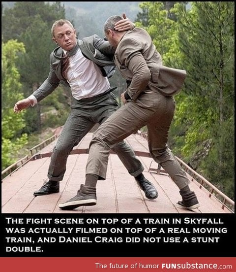 Daniel Craig is awesome