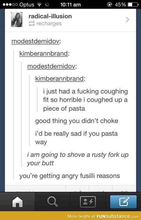 Pasta, to a whole new level