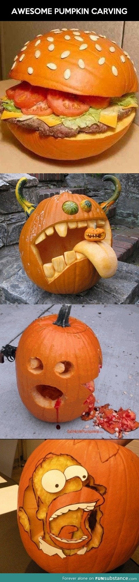 Advanced pumpkin carving