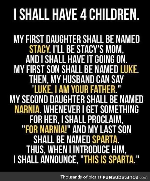 4 Epic Children Names