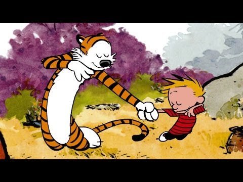 Short Animation of Calvin & Hobbes Dance