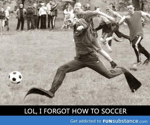 Scuba soccer