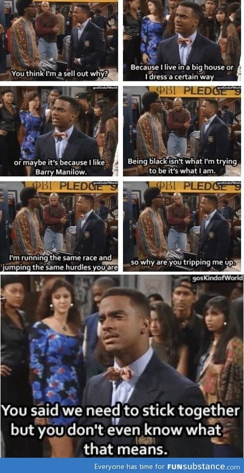 Carlton's wise words