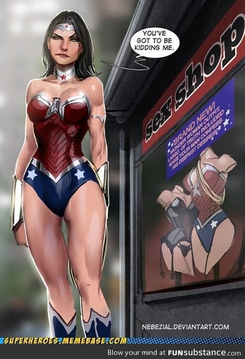 Wonder woman lingerie