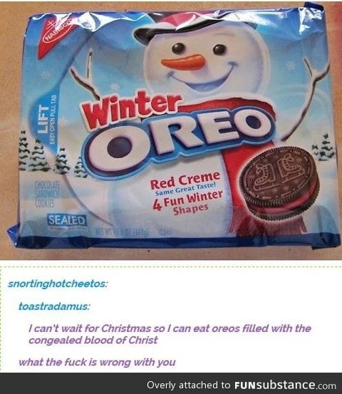 Don't let the Oreos guy see this