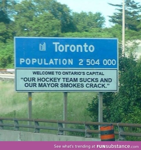 Welcome to toronto!