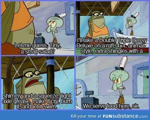 We Miss This Squidward