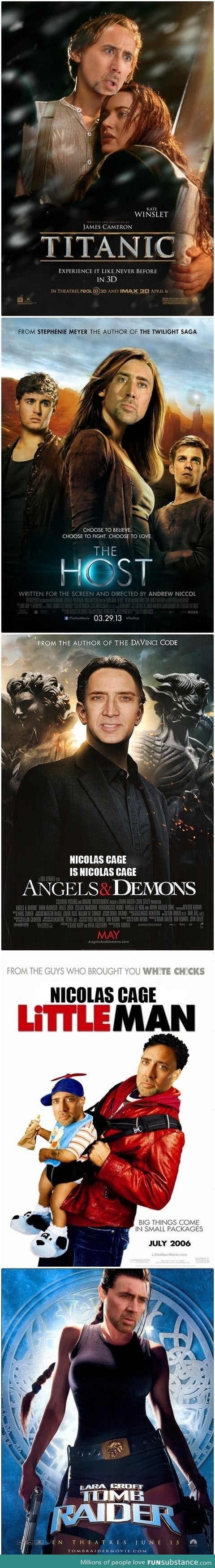 Nicholas Cage can be anything