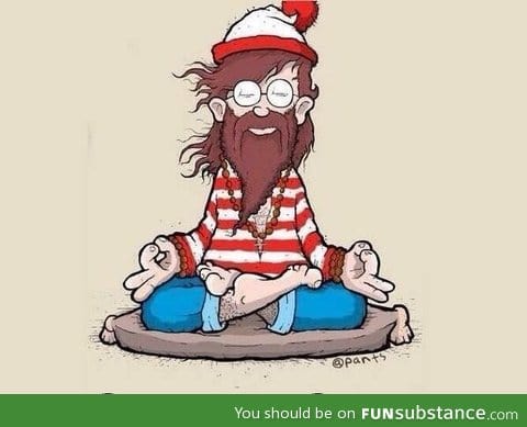 Plot twist: Waldo finds himself