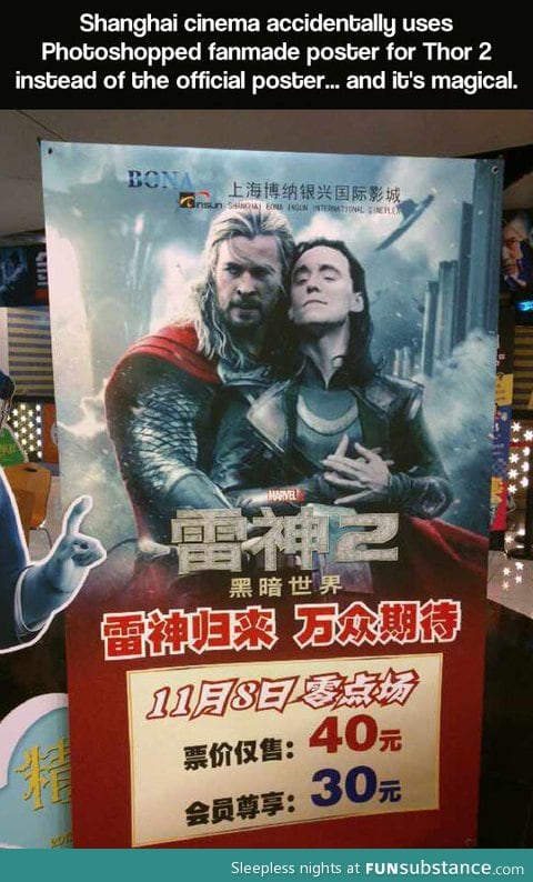 Romantic Thor poster