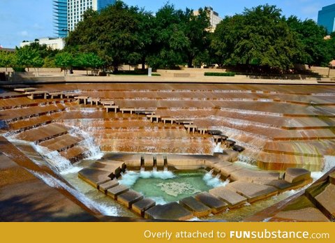 Fort Worth water gardens