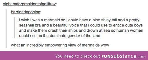 Mermaid empowerment