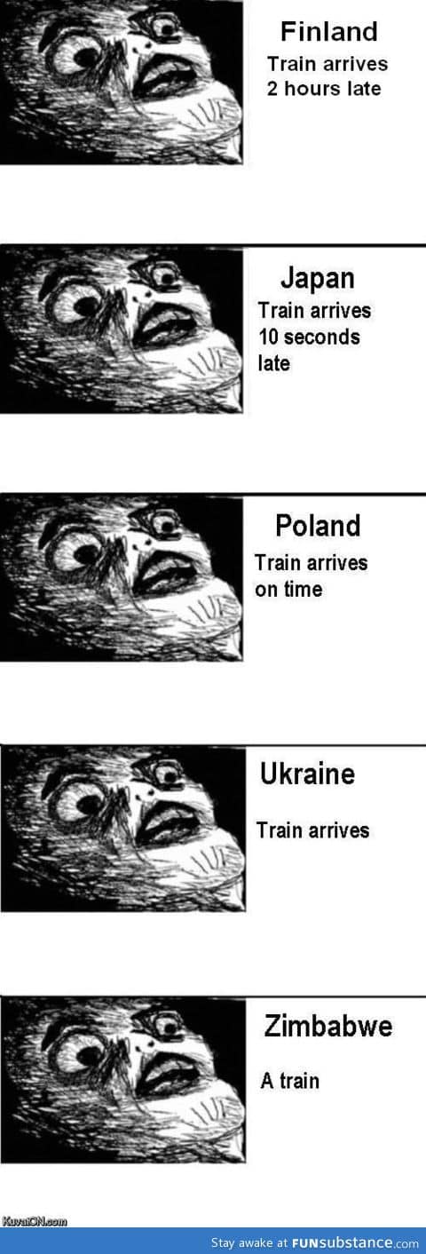 I like trains