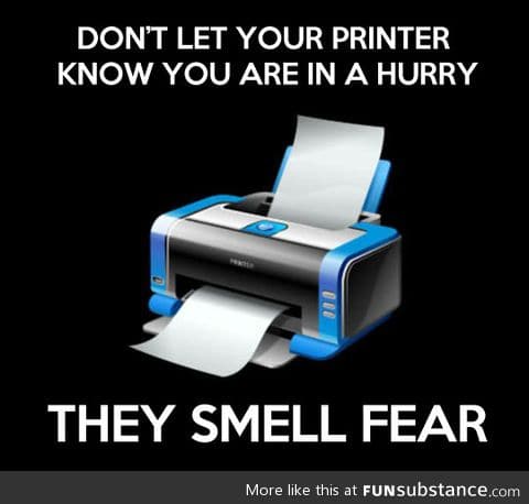 Don't let your printer know