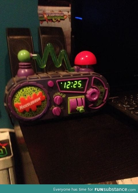 I still have the coolest alarm clock on the block