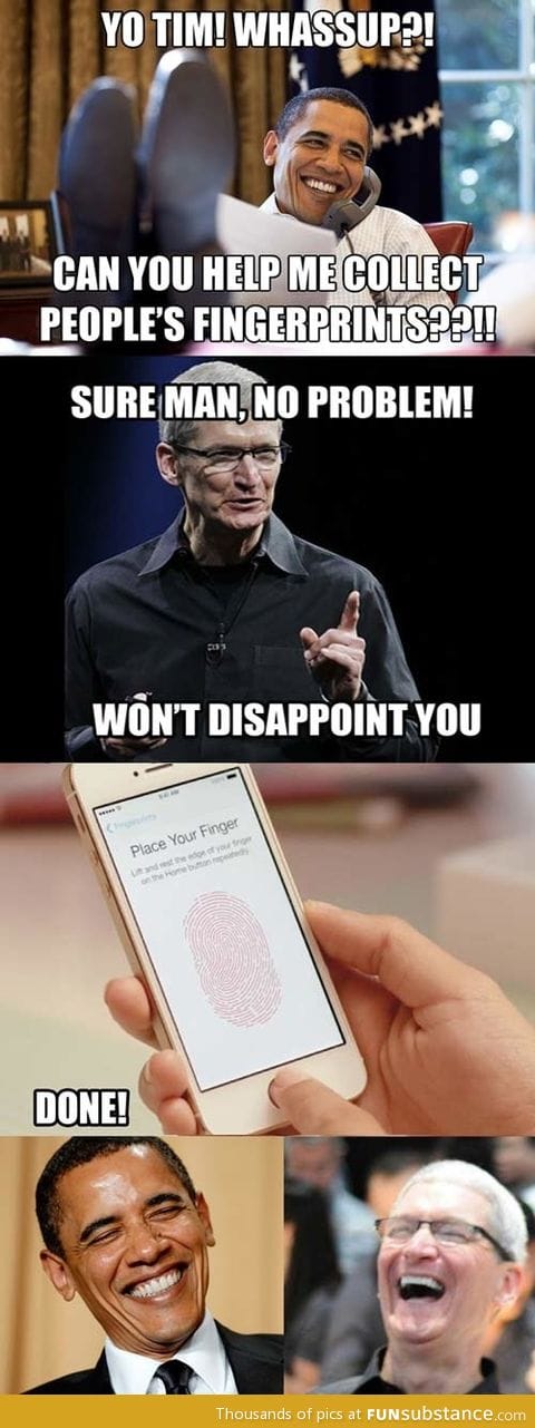 How it happened with apple's touch id