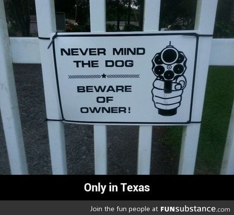 Only in texas