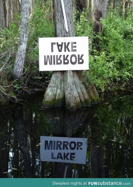 Mirror lake