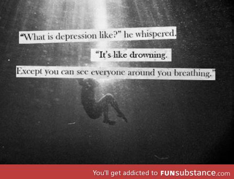 What depression is like