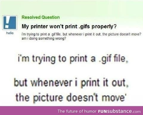 Printing GIF