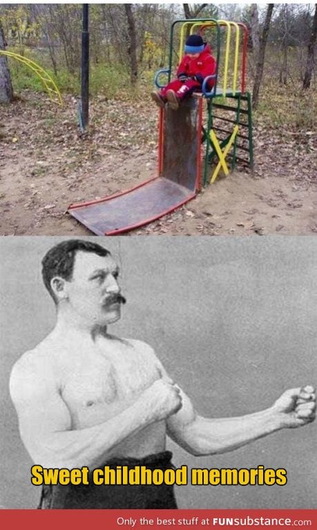 Overly manly man's playground