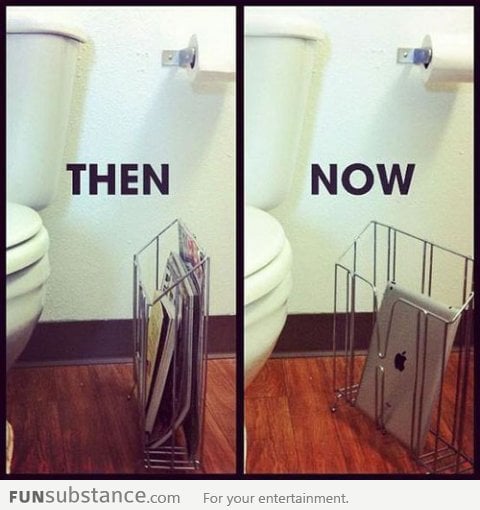 The evolution of the bathroom