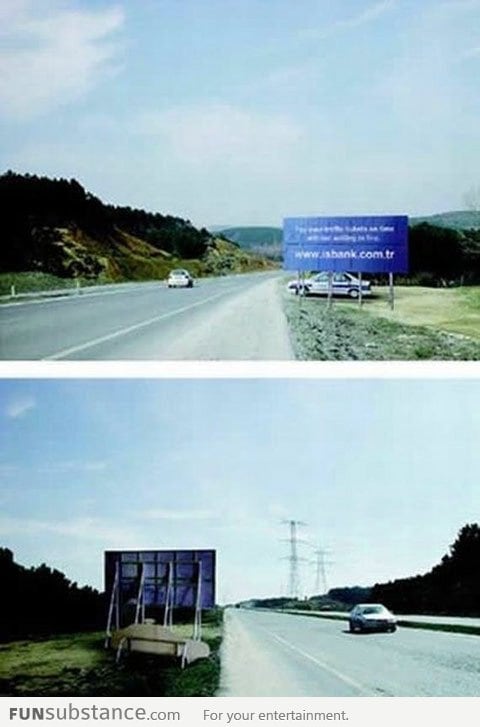 How to troll speeding motorists