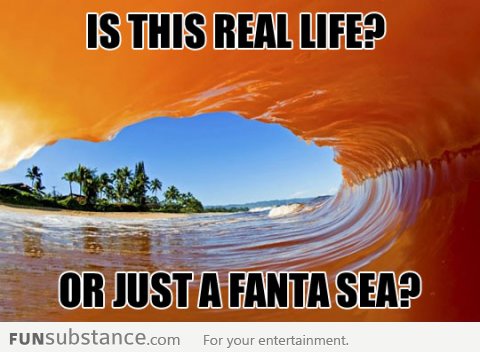 Real life or 'Fanta-Sea'?